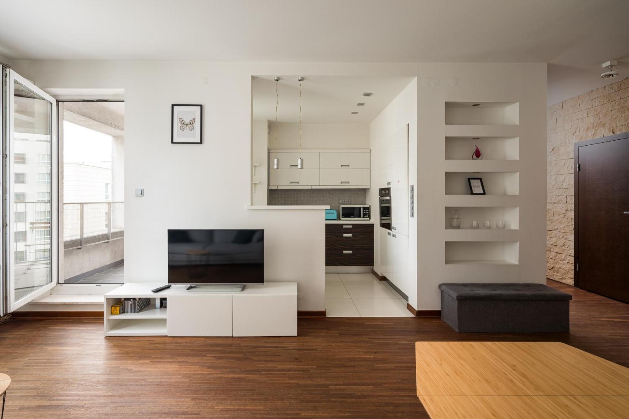 Stawki Pleasant Apartment Warschau Exterior foto